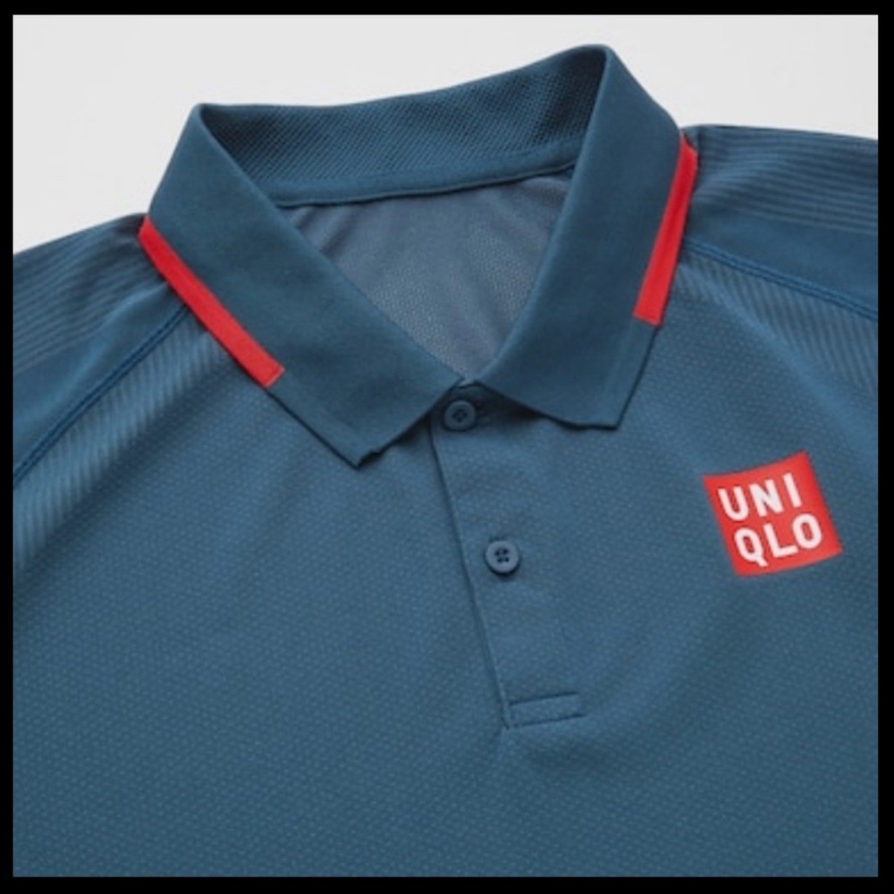 🎾 Uniqlo Roger Federer Polo Shirt – 2021 Halle, Germany Edition